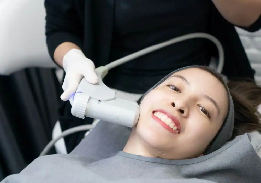 HIFU treatment Crewe in progress