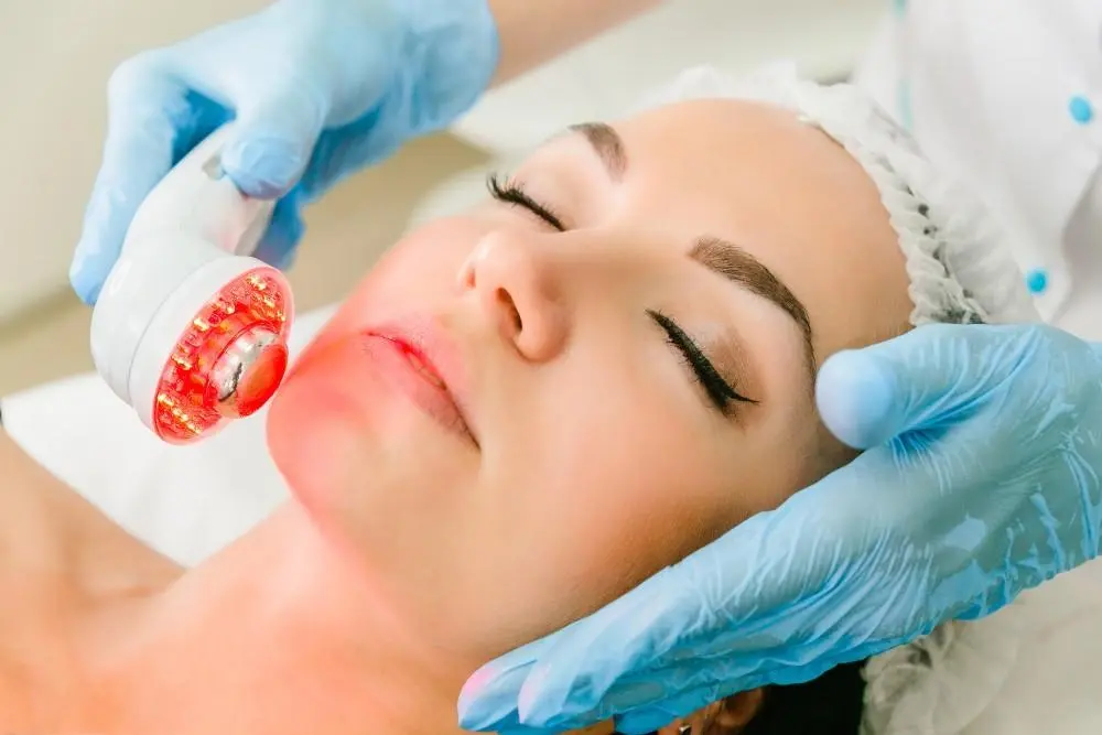 woman having non-surgical Morph8 treatment Crewe