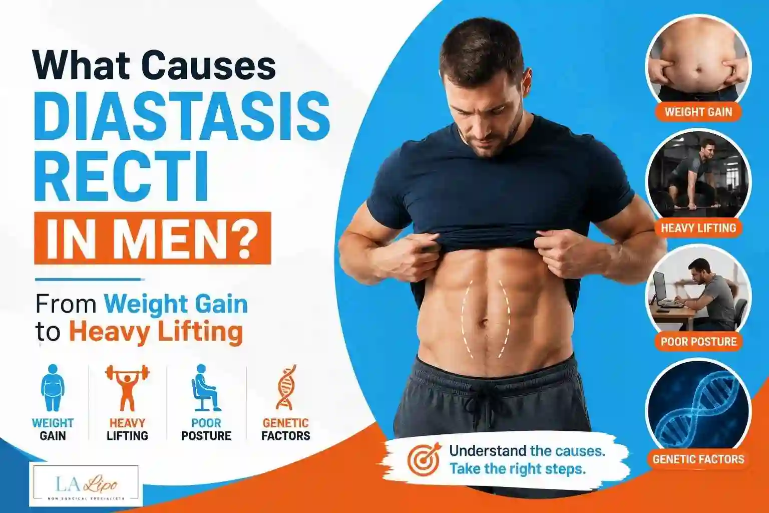 What Causes Diastasis Recti in Men? From Weight Gain to Heavy Lifting Crewe
